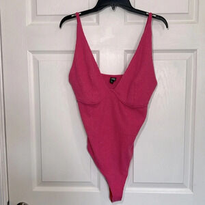 Wild Fable Hot Pink Women’s Bodysuit - Size XXL - NWOT